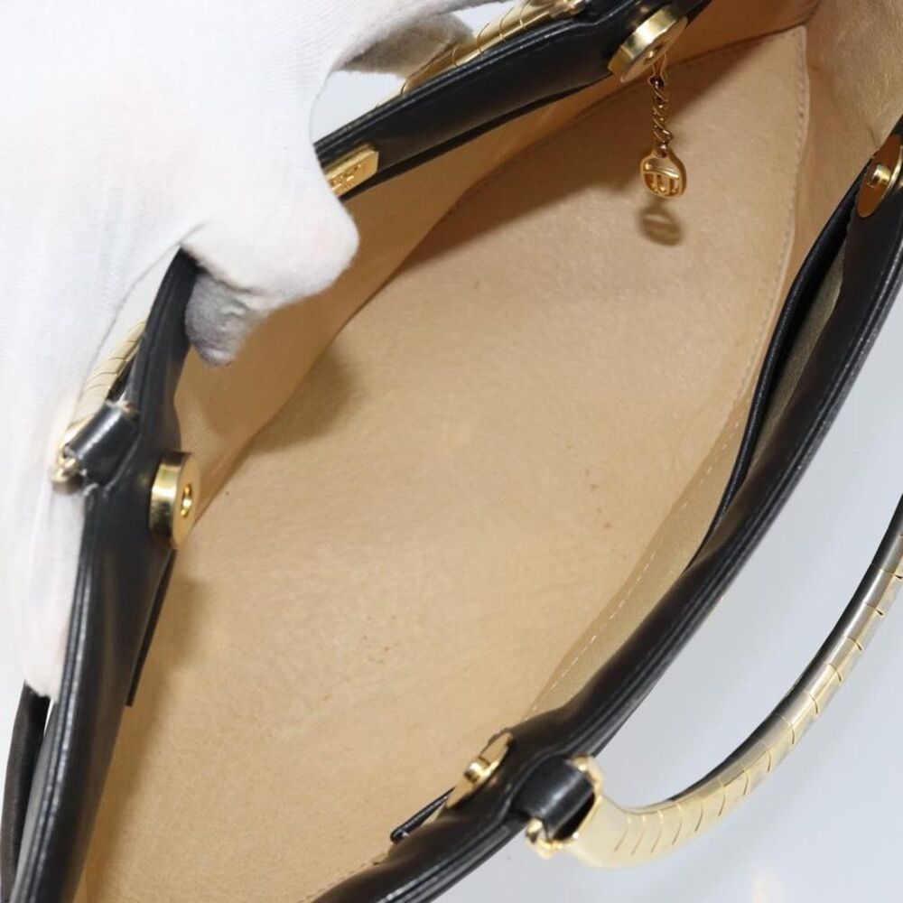 Bally Handbag Leather Black Leather Handbag - Picture 5 of 16